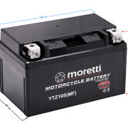 Akumulator Moretti AGM (Gel) MTZ10S 