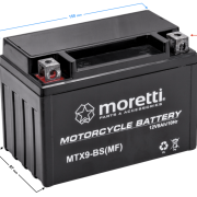 Akumulator Moretti AGM (Gel) MTX9-BS bez wskaźnika