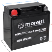 Akumulator Moretti AGM (Gel) MB7-BS 