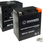 Akumulator Moretti AGM (Gel) MB14L-BS MF 