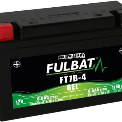 Akumulator FULBAT YT7B-4 (żelowy, bezobsługowy)