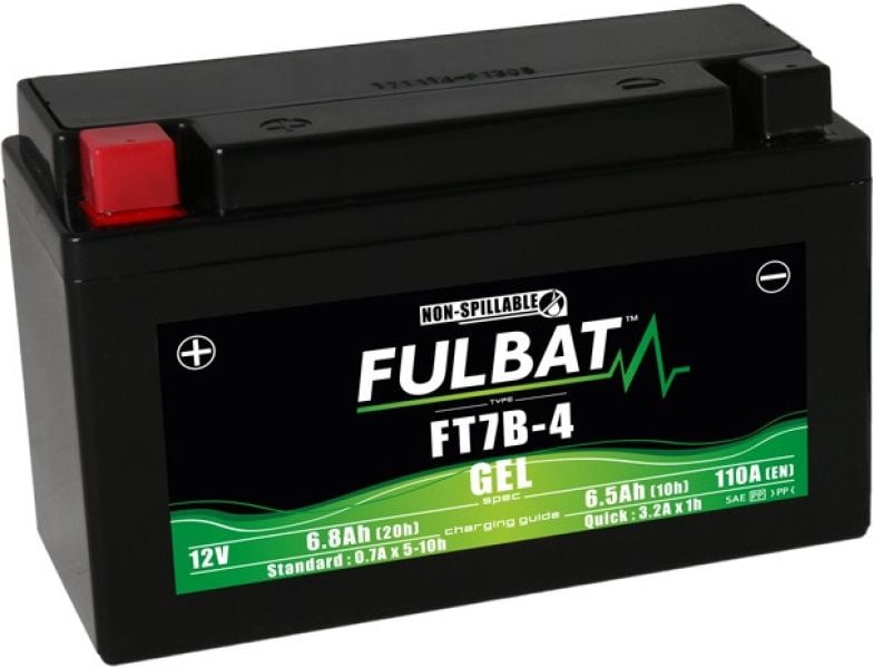 Akumulator FULBAT YT7B-4 (Żelowy, bezobsługowy) 