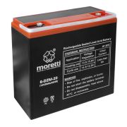 Akumulator Moretti (Gel) 20Ah 6-DZM-20 12V skuter elektryczny 