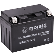 Akumulator Moretti AGM (Gel) MTZ12S 