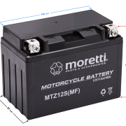 Akumulator Moretti AGM (Gel) MTZ12S 