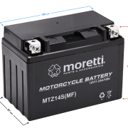 Akumulator Moretti AGM (Gel) MTZ14S 
