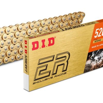 DID 520ERVT Łańcuch Napędowy X-ring Złoty 110 Zapinka