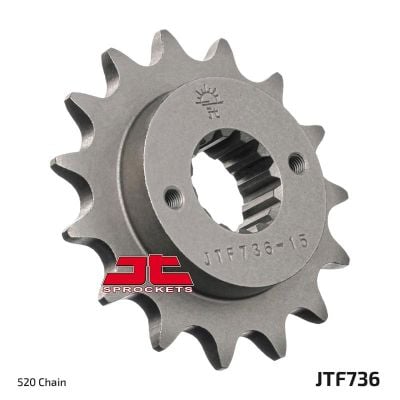 JT Zębatka Przednia JTF736 rozmiar 520 Standardowa Przód  14