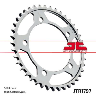 JT Zębatka Tylna JTR1797 rozmiar 530 Standardowa Tył 41