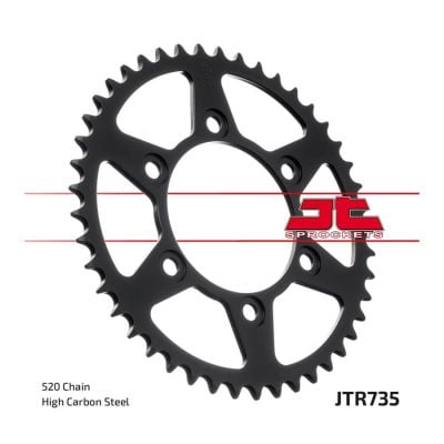 JT Zębatka Tylna JTR735 rozmiar 520