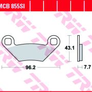 Klocki Hamulcowe TRW MCB855 Sinter offroad