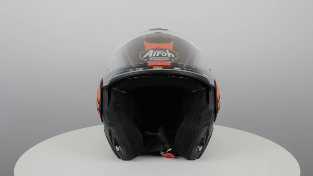 AIROH 6800 Mentoniera Casco Rev 19 Ikon Grigio Cemento - View #5