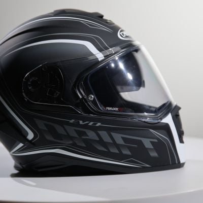Kask Caberg Drift EVO INTEGRA CZARNY MAT/SZARY/BIAŁY S [Outlet]