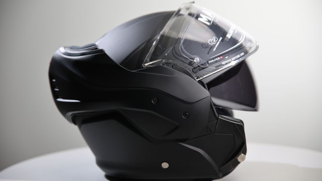 Kask Motocyklowy Airoh Mathisse Black Matt L [Outlet] OUTLET #67 Black Matt