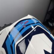 Kask Caberg Drift Evo II OUTLET #77 Jarama Biały/Czerwony/Niebieski XL OUTLET #77 Jarama Biały/Czerwony/Niebieski