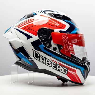 Kask Caberg Drift Evo II OUTLET #77 Jarama Biały/Czerwony/Niebieski XL