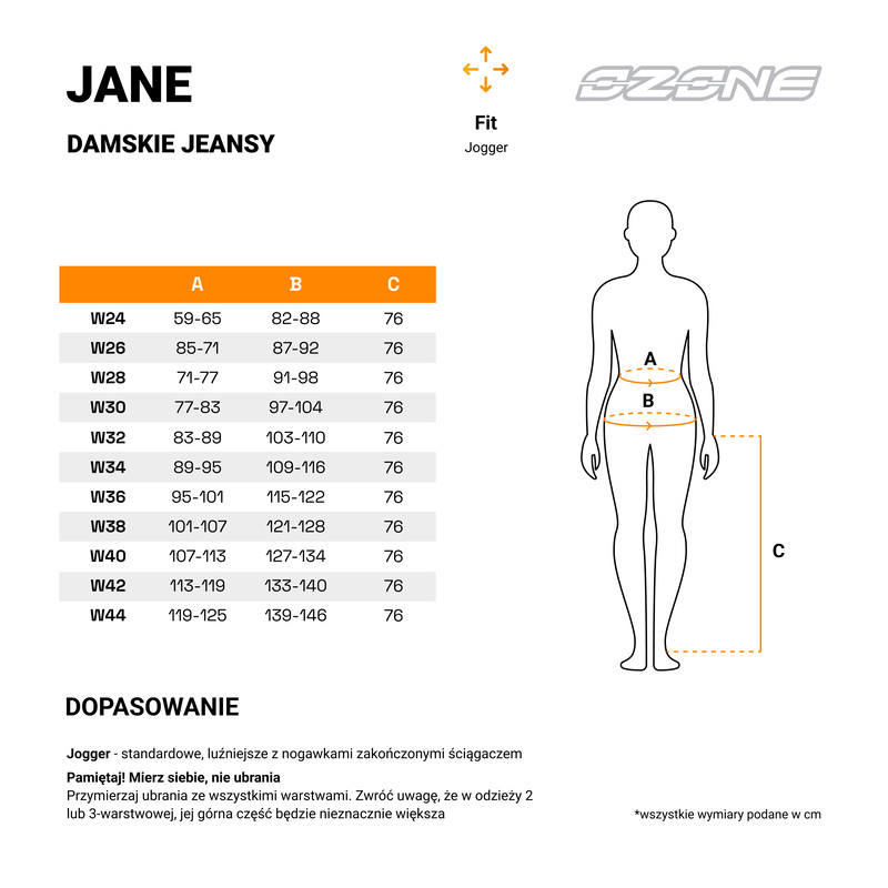 Spodnie Ozone Jane