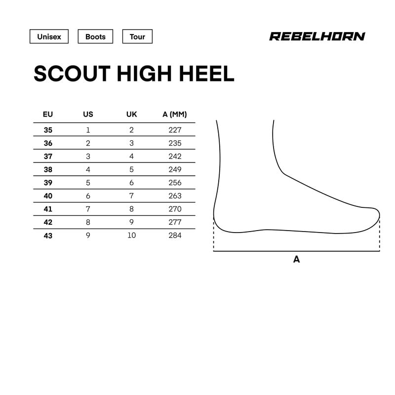 Buty Rebelhorn Scout High Heel 