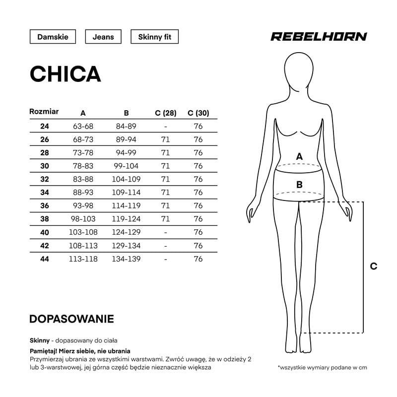Spodnie Rebelhorn Chica 
