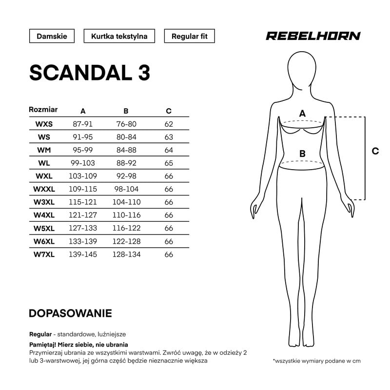 Kurtka Rebelhorn Scandal 3 dla Kobiet