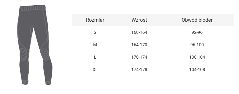 Damskie spodnie termoaktywne Spaio Breeze 2.0